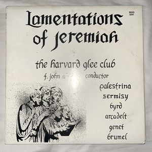 Lamentations of Jerusalem Record
